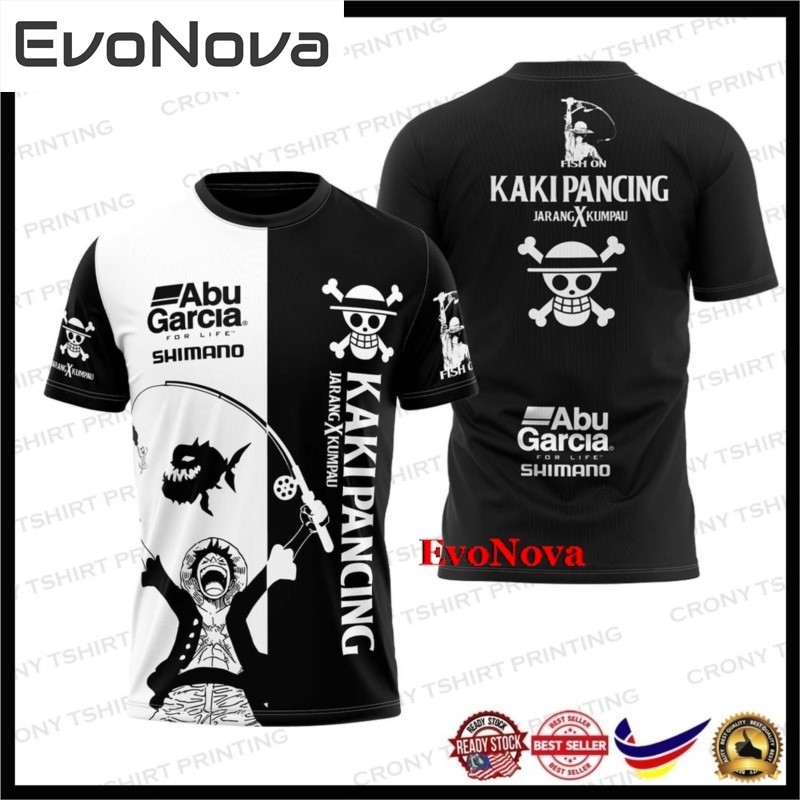 Evonova Rare X Kumpau Fishing Feet One Piece Edition | เท ้ าตกปลาหายาก X Kumpau Onepiece Edition เสื ้ อยืดระเหิด