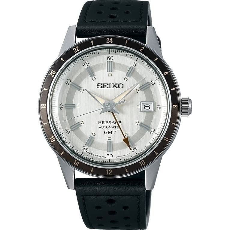 Jdm Watch Seiko Presage Series 4R34 นาฬิกาข้อมืออัตโนมัติ สายหนัง แฟชั่น สําหรับผู้ชาย Sary231 Ssk0