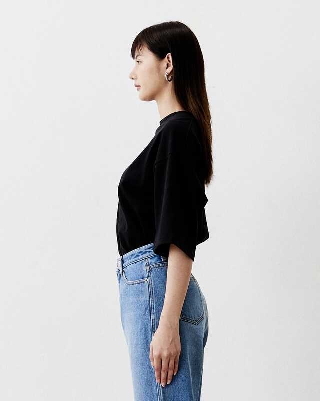 ❤ - AIMER Mini Tee เสื้อยืด โอเวอร์ไซส์ สกรีนลาย