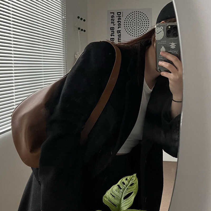 ❤ Deere Jack Women's Chest Large Capacity Soft Leather Dumpling Casual Shoulder Bag