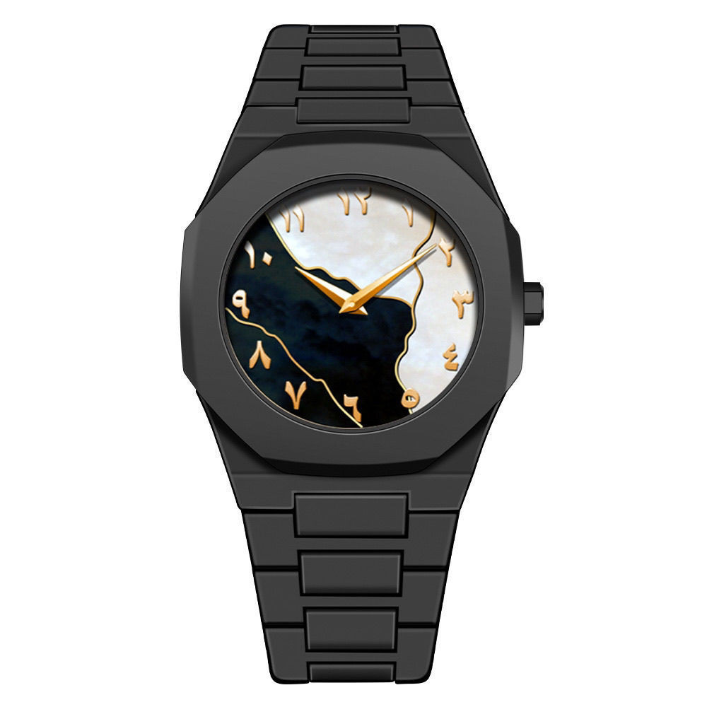 (  $Most ยอดนิยม $  D1 Dopamine ขายร ้ อน MILANO Classic Simple Middle East Arabic Digital Watch กั