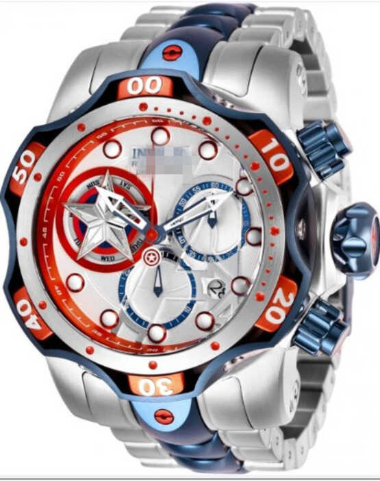INVICTA hooyaya นาฬิกาควอทซ์ ผลิตขึ้นด้วยฝีมือประณีต