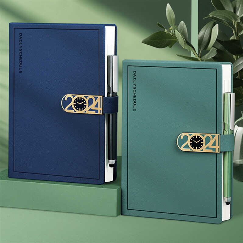 2024 Year Agenda Planner Organizer Monthly Daily Plan A5 Office Diary Notebook With Pen Schedule N
