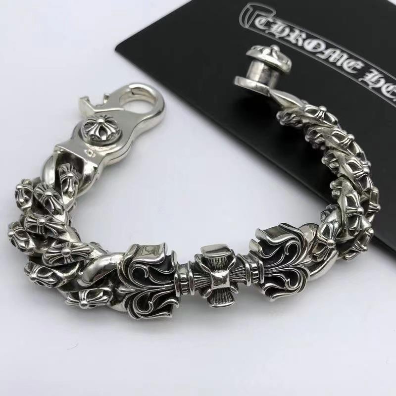 2025 Chrome*Hearts Cross Bracelet Retro Bracelet Fashion Men