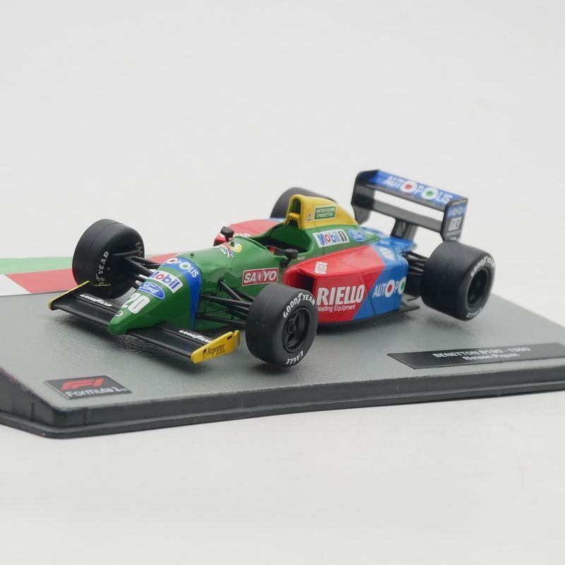 Ixo 1: 43 BENETTON B1 Racing รุ่น BENETTON B190 1990 Nelson Piquet Out of Print Model