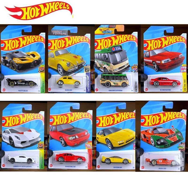 ❤️ ❤️ 2024 K เคสล้อร้อนของแท้ Kowloon'd Hypervan Bugatti MAZDA 787B 1/64ของเล่นโมเดลโลหะหล่อ ❤️