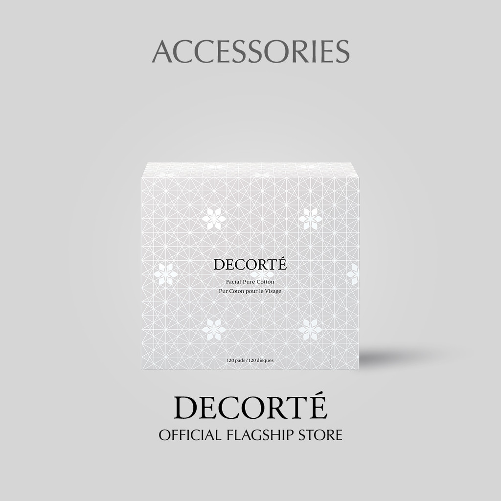 DECORTE Decorte สําลีเช็ดหน้า (120 แผ่น)