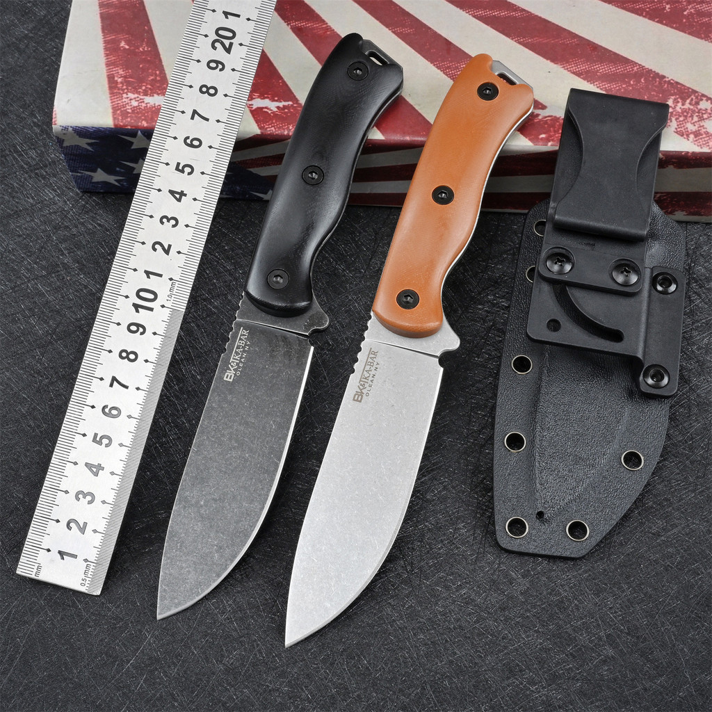 Kabar Kaba-BK16G10 Handle Heavy Tactical Outdoor Small Self Defense Wildlife Hunting Military Knife