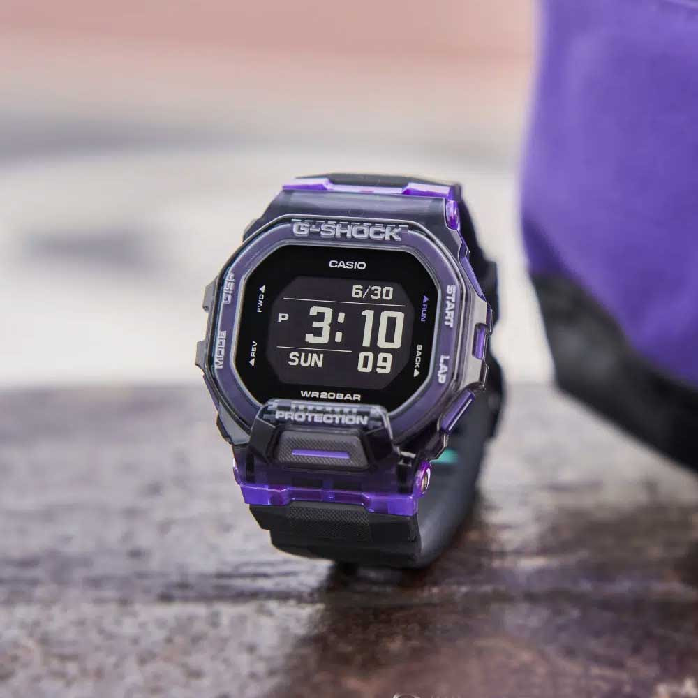 



 ♞,♘,♙CASIO G-SHOCK GBD-200SM-1A6DR (บลูทูธ) ของแท้ ประกันศูนย์ CMG