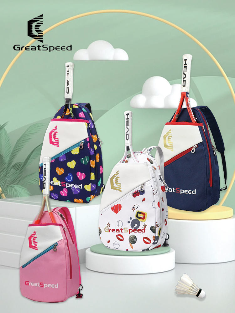 Greatspeed กระเป๋าเป้สะพายหลังสไตล์เกาหลีกีฬาเทนนิส/แบดมินตัน ใช้เป็นกระเป๋านักเรียนสําหรับเด็กชายและเด็กหญิง