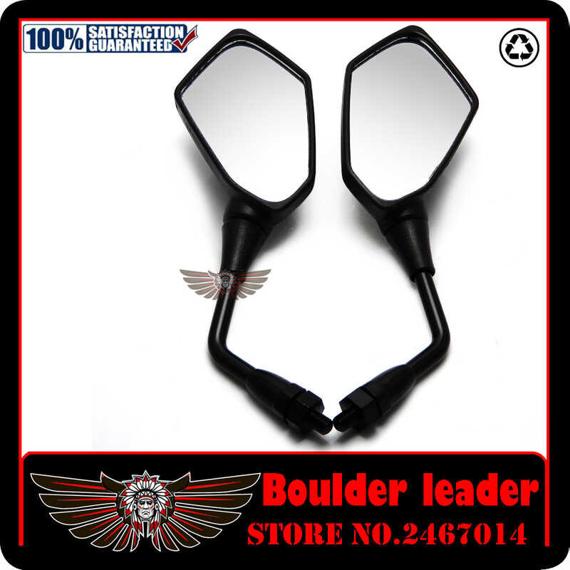 ❤ For Kawasaki Z750 Z900 Z650 Motorcycle Racing Rearview Mirrors Er6n Z1000 Kle400 Kle500 Rear Vi