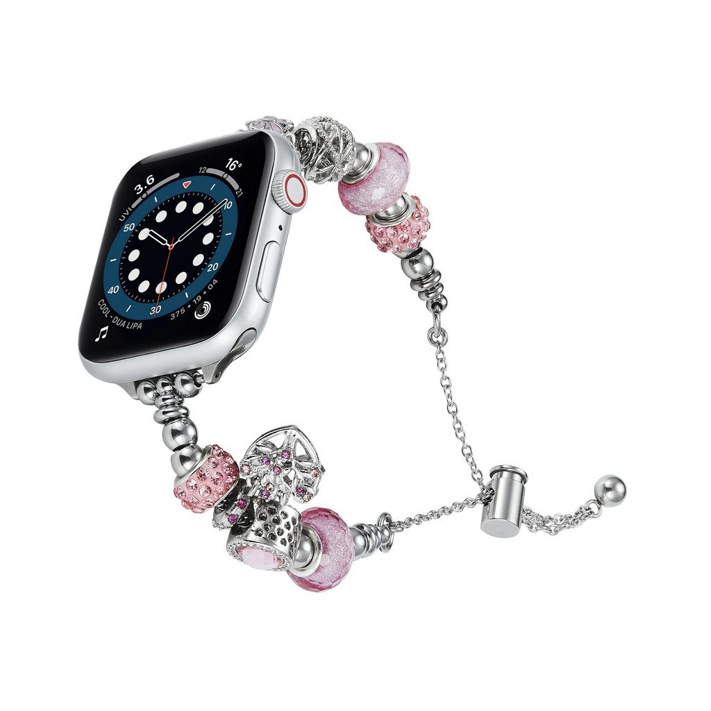 Pandora สายนาฬิกาข้อมือดีลักซ์ สําหรับ Apple Watch 1 8 Generation