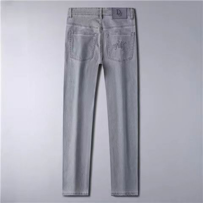 DIOR Jeans New Casual All-Match Straight Jeans Men