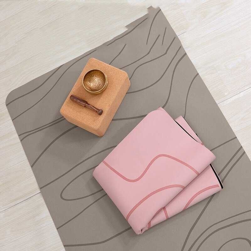 Yoga 183*68cm Foldable TPE Camping Thick Anti-skid Sports Fiess Portable Gymnastics Mat for Exercis