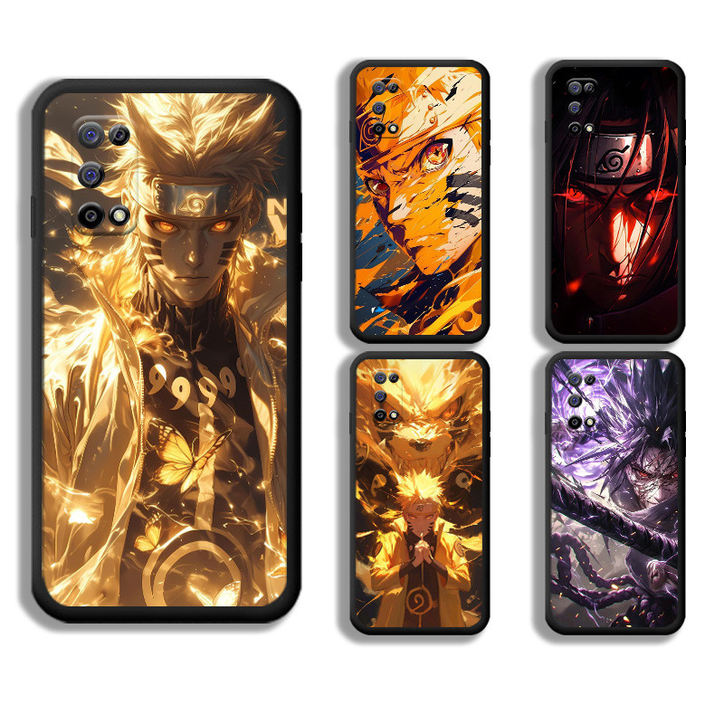 Realme 8 7 Pro 8i 7i 4G 5G เคสโทรศัพท์ Naruto Anime Frosted TPU เคสโทรศัพท์มือถือกันกระแทก