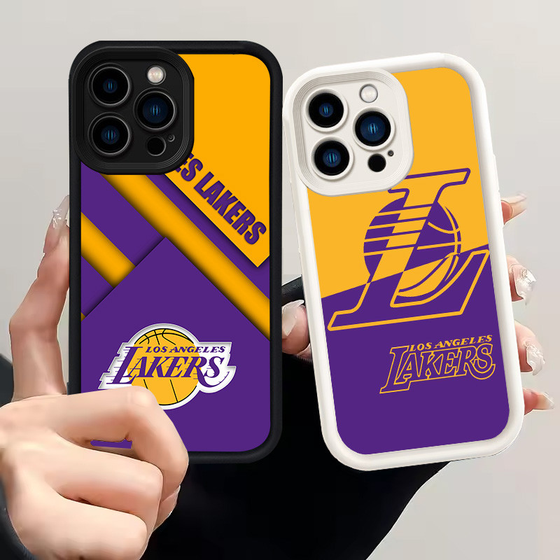 เคสสําหรับ iPhone 6s 11 6 Pro Max Plus เคสซิลิโคน H-40 Lakers