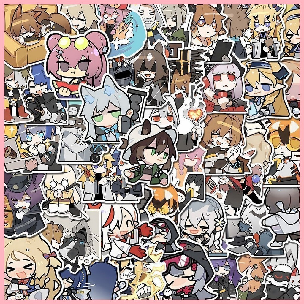 [GUYN] สติ๊กเกอร์ Arknights (103 แผ่น) Amiya เกมขายดี Arknights รุ่น Q สติกเกอร์น่ารักการ์ตูนสองมิติ