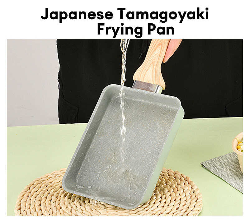 Pan, JJT Egg Roll Pan, Egg Roll Pan, Sweet Egg, Marble Coating, Teflon Pan, Pan, Square Pan, Teflo ,