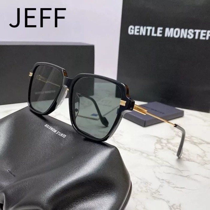 Hitam GENTLE MONSTER GM JEFF แว่นตากันแดด แบรนด์ Ori GENTLE MONSTER