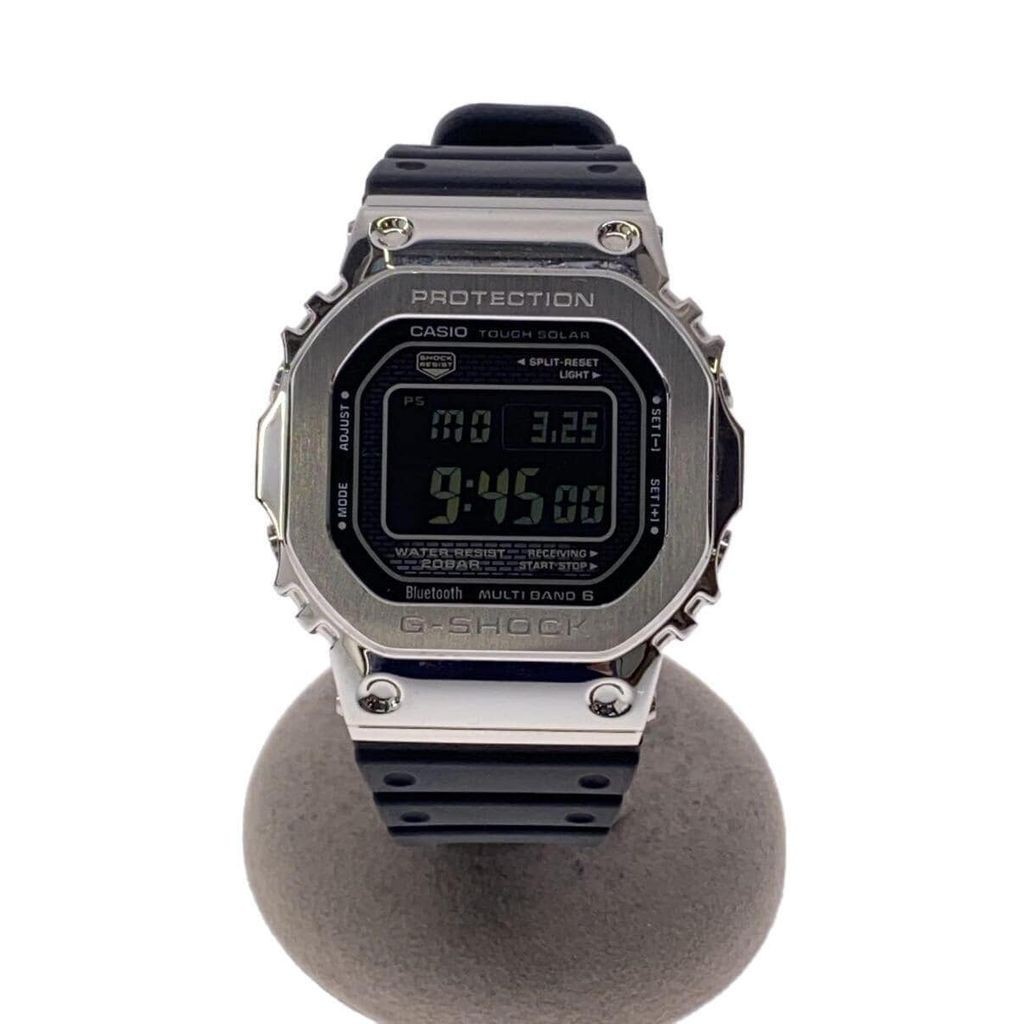 Casio G-Shock Gmw-B5000 นาฬิกาข้อมือดิจิทัล พลังงานแสงอาทิตย์ มือสอง สําหรับผู้ชาย
