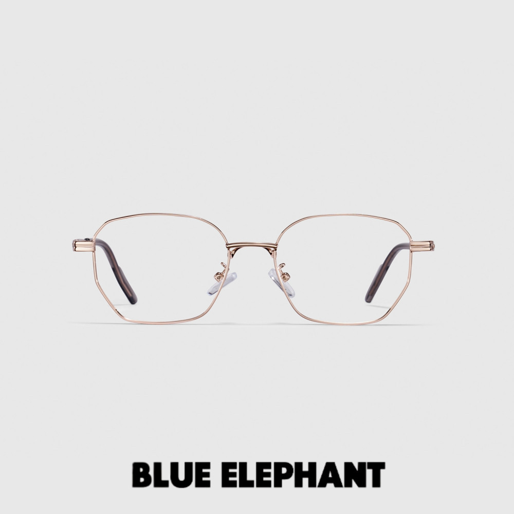 [BLUE Elephant] ใหม่ KAID สีทอง ไม่ซ้ําใคร อุปกรณ์เสริมแว่นตา | แว่นตาแฟชั่นเกาหลี กรอบย้อนยุค ของแ