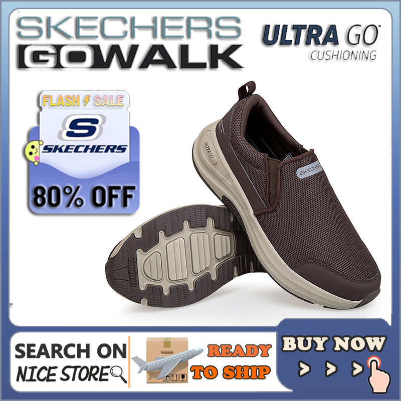[คุณภาพดี] Skechers _ Go-Walk รองเท้าผ้าใบลําลอง สําหรับผู้ชาย เหมาะกับการเล่นกีฬา ES5U