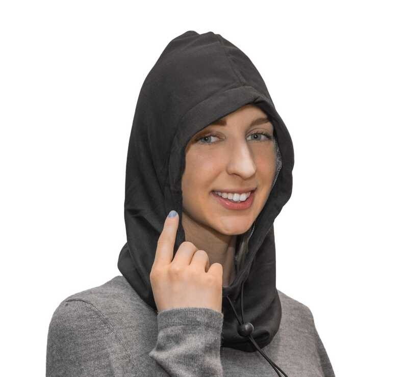 Faraday EMF Protection Hood Hat, RF Blocking Anti-Radiation Sier Fabric 99% EMF Reduction