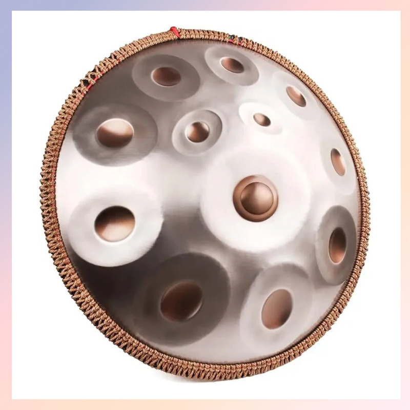 ♞,♘,♙D Minor Handpan 9/10/12 Tone Steel Tongue Drum Yoga Meditation Tambourine Musical Drum Musical