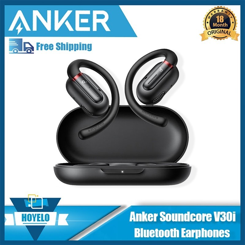 Anker Soundcore V30i หูฟังบลูทูธไร้สาย แบบเปิดหู การนําอากาศเบสขึ้น หูฟังกีฬา