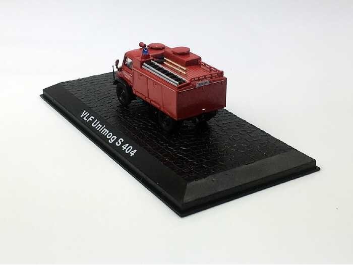 หนึ่ง Tlas 1: 72 VLF Unimog S 404 รถดับเพลิงบูติกโลหะผสมรถของเล่