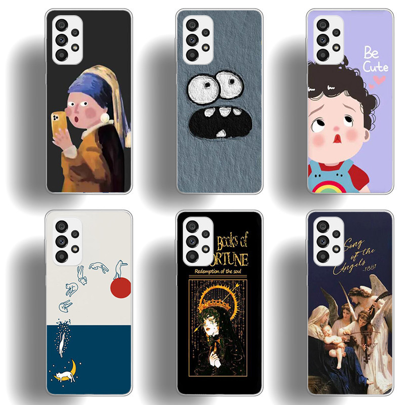 เหมาะสําหรับ Samsung Galaxy A73 A71 A72 A90 A80 เคสโทรศัพท์ TPU นิ่มปุ่มเคลือบด้วยไฟฟ้าเปลือกป้องกันดูดซับแรงกระแทก
