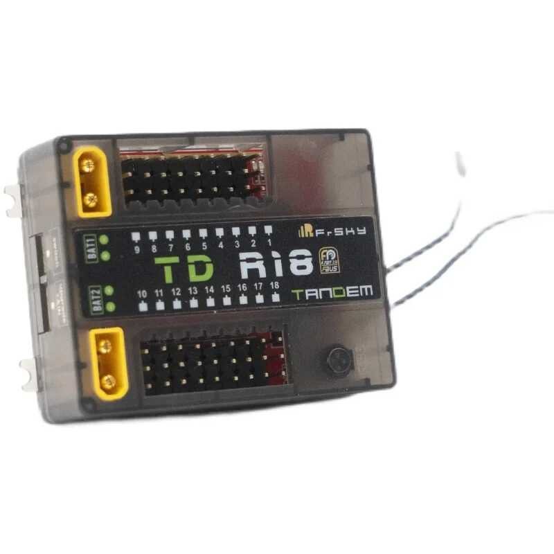 ❤️ Frsky TD R18 2.4Ghz / 900Mhz Dual-Band 18Ch PWM 16Ch Sbus 24Ch Fbus MX สำหรับ X20ควบคู่กันไป