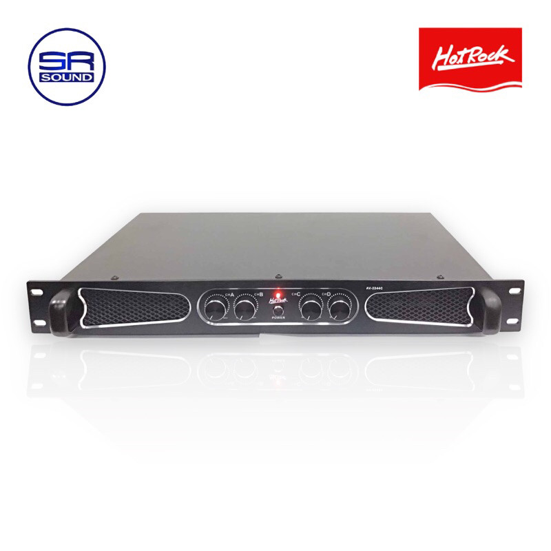 ในสต็อก Hot Rock AF-2244C (D3535) เพาเวอร์แอมป์ 350W X 4 4 CH AF 2244C by 2244C (New Stock/Harga Bor