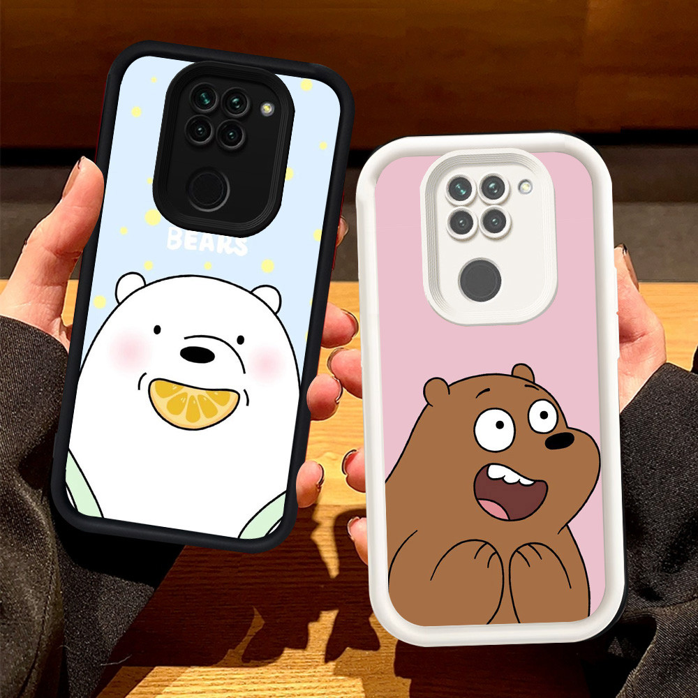 เคสสําหรับ Xiaomi Redmi Note 8 9 9S Pro Max เคสซิลิโคน H-48 Bear