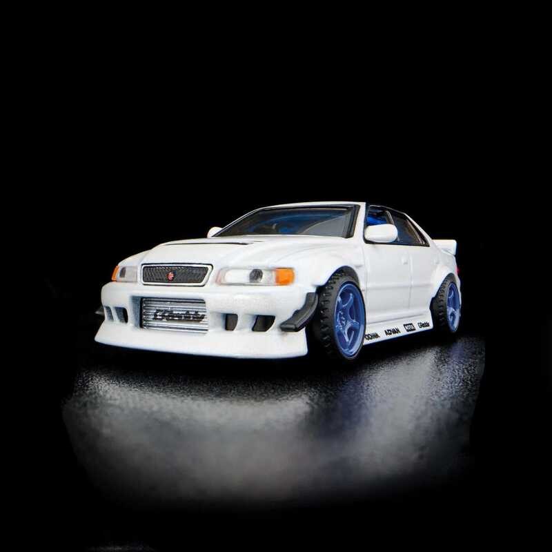 ❤️ ❤️ โมเดลรถของเล่นสำหรับสะสม Toyota Chaser Jxz100 1/64โลหะหล่อจาก RLC 1996 ❤️ ❤️ ❤️        ❤️