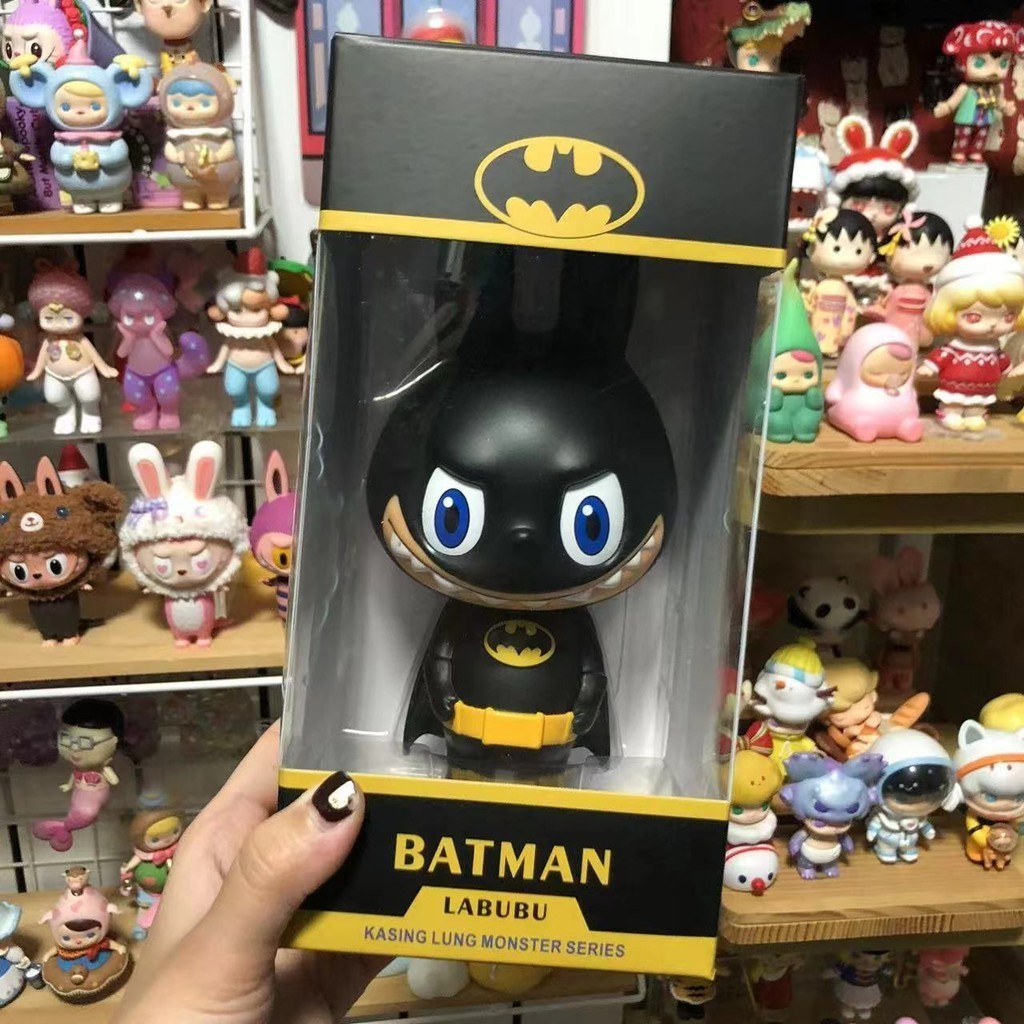 labubu batman blue black [แบบจำลองคุณภาพสูง]