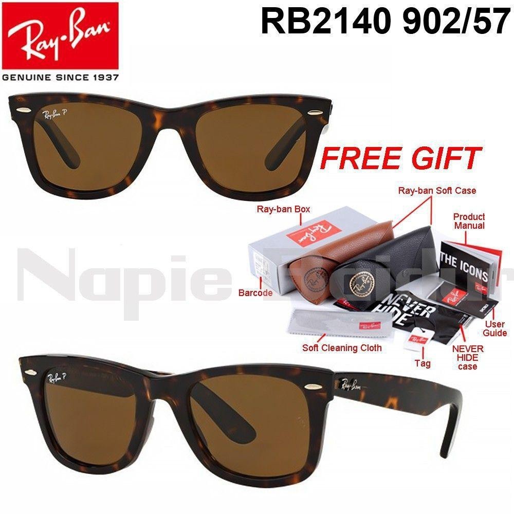 100 % Original Classic Rayban Bribarer Luxury Rb2140 902/57 ( Complaint )