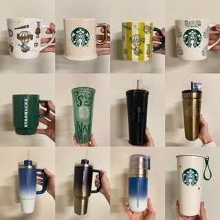 ไต ้ หวัน Starbucks 26th Anniversary Series ความจุขนาดใหญ ่ Durian Mark Stanley Straw Thermos Cup