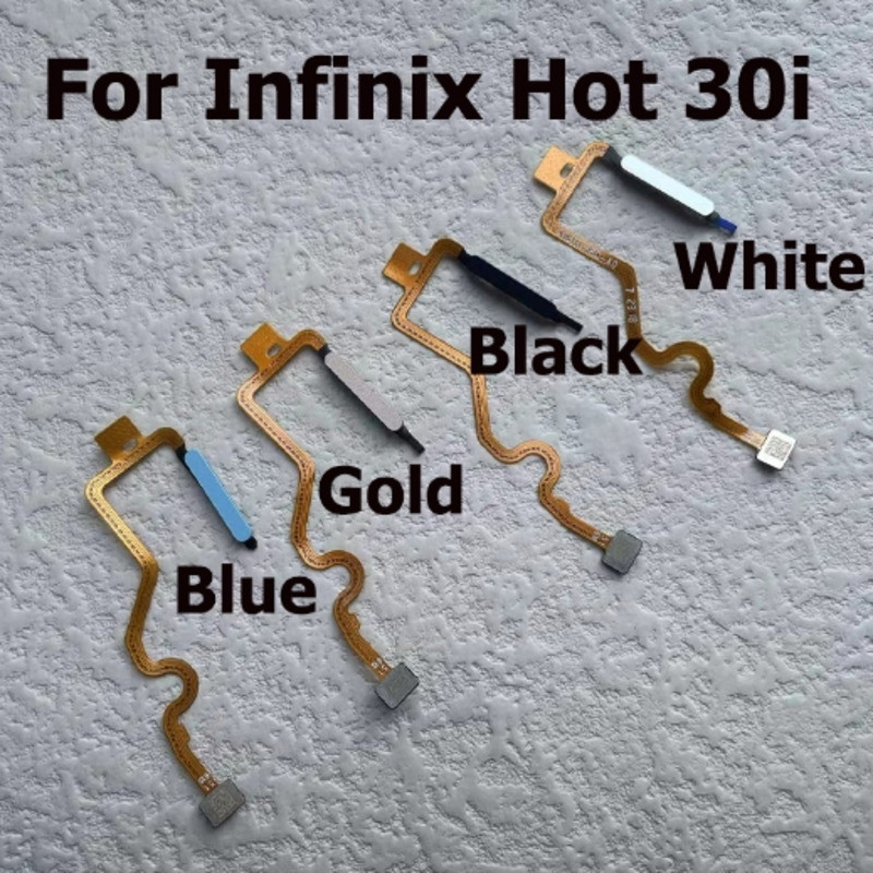 Finger Print Sensor Finger Print Scanner สําหรับ Infinix HOT 30i NFC X669 X669C X669D