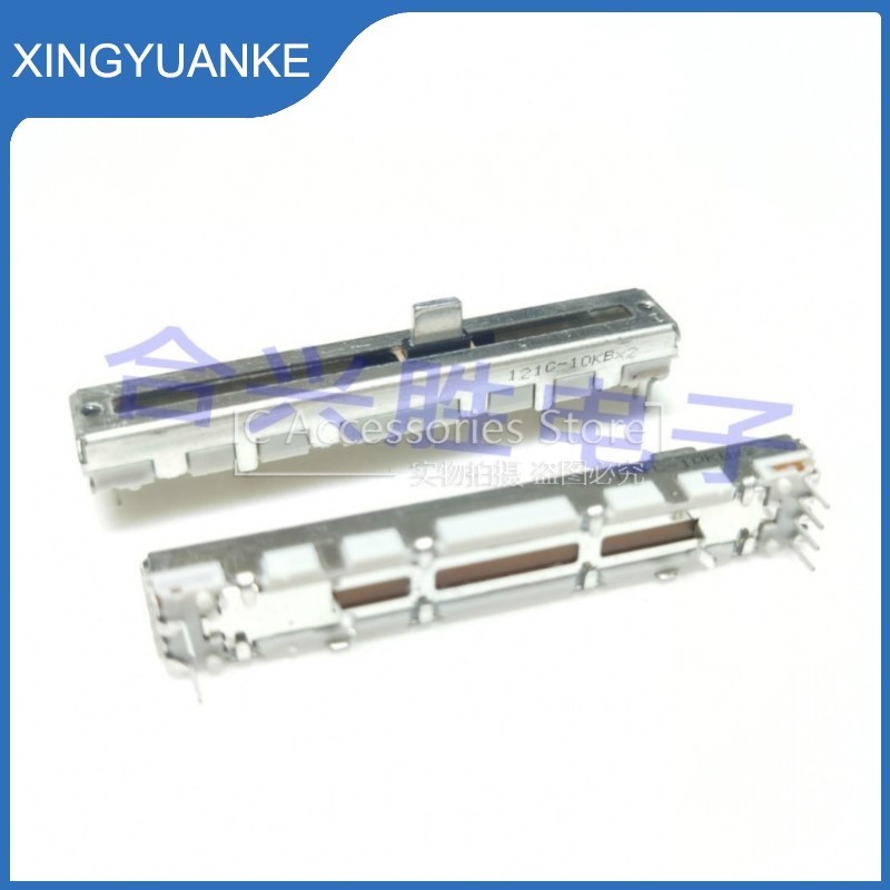 1 ชิ้น/ล็อตสไลด์ Potentiometer Mixer Fader DJM900 2000NEXUS 2 รุ่นแนวตั้ง Push Dual Potentiometer 10