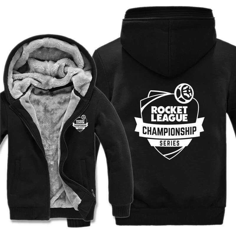 ❤️ ฤดูหนาว Hoodies ผู้ชายแฟชั่น Coat Pullover ขนแกะ Jacket Rocket League เสื้อ Hoody ❤️