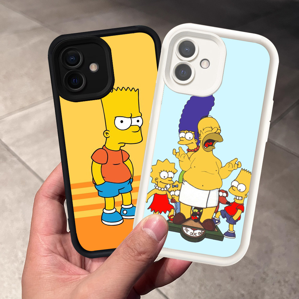 เคสสําหรับ Xiaomi Poco M7 C65 Redmi 13C A5 A1 A2 K60 Ultra เคสซิลิโคน H-96 Bart Simpson