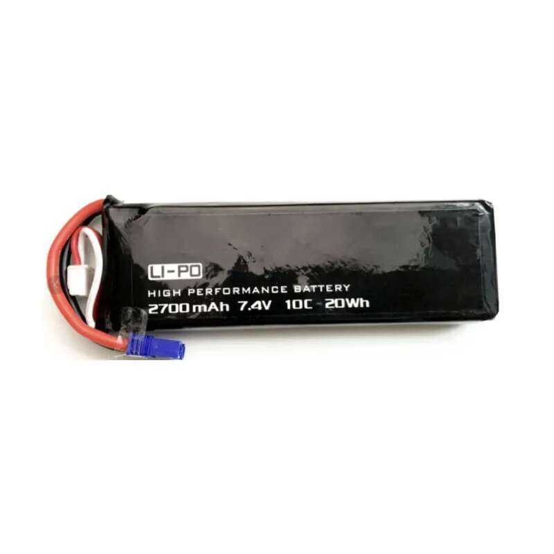❥ แบตเตอรี่ Lipo 2700Mah สำหรับ Hubsan H501s H501c X4 RC อะไหล่2s 7.4V Ec2ปลั๊ก10c แบตเ