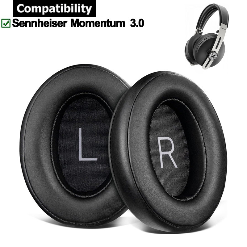 แผ่นฟองน้ําครอบหูฟัง สําหรับ Sennheiser Momentum 3 1 คู่