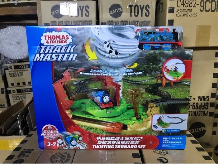 Track Master Series: Rotating Tornado Adventure Set Thomas Electric Train FJK25