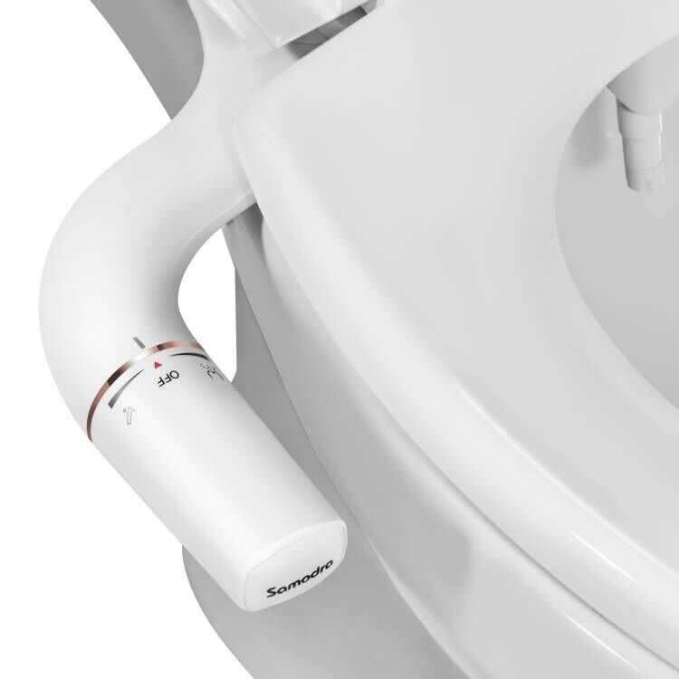 Ultra-Slim SAMODRA Bidet Minimalist Bidet For Toilet With Non-Electric Single Nozzle(Rear Wash & S