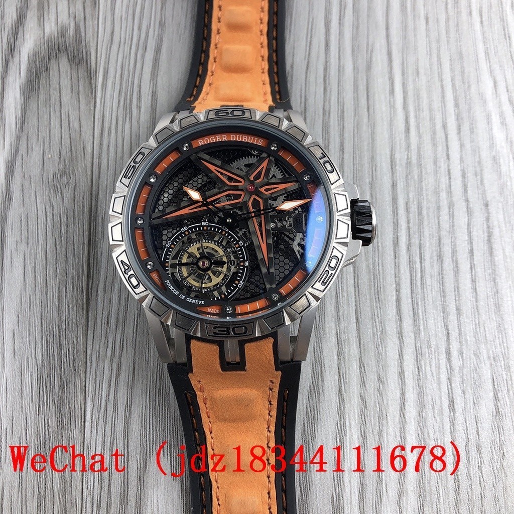 Roger Dubuis LJ2 Excalibur46 นาฬิกาข้อมือกลไก 47 มม.