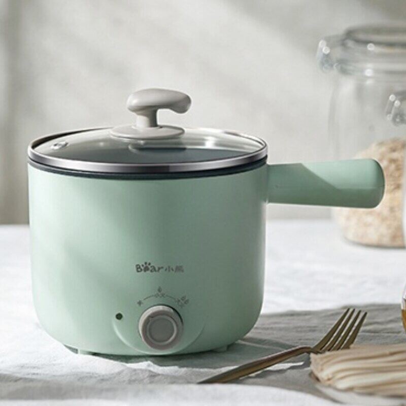 Bear/220V Mini Multifunction Electric Cooking Machine Single/Double Layer Available Hot Pot Multi Electric Rice Cooker