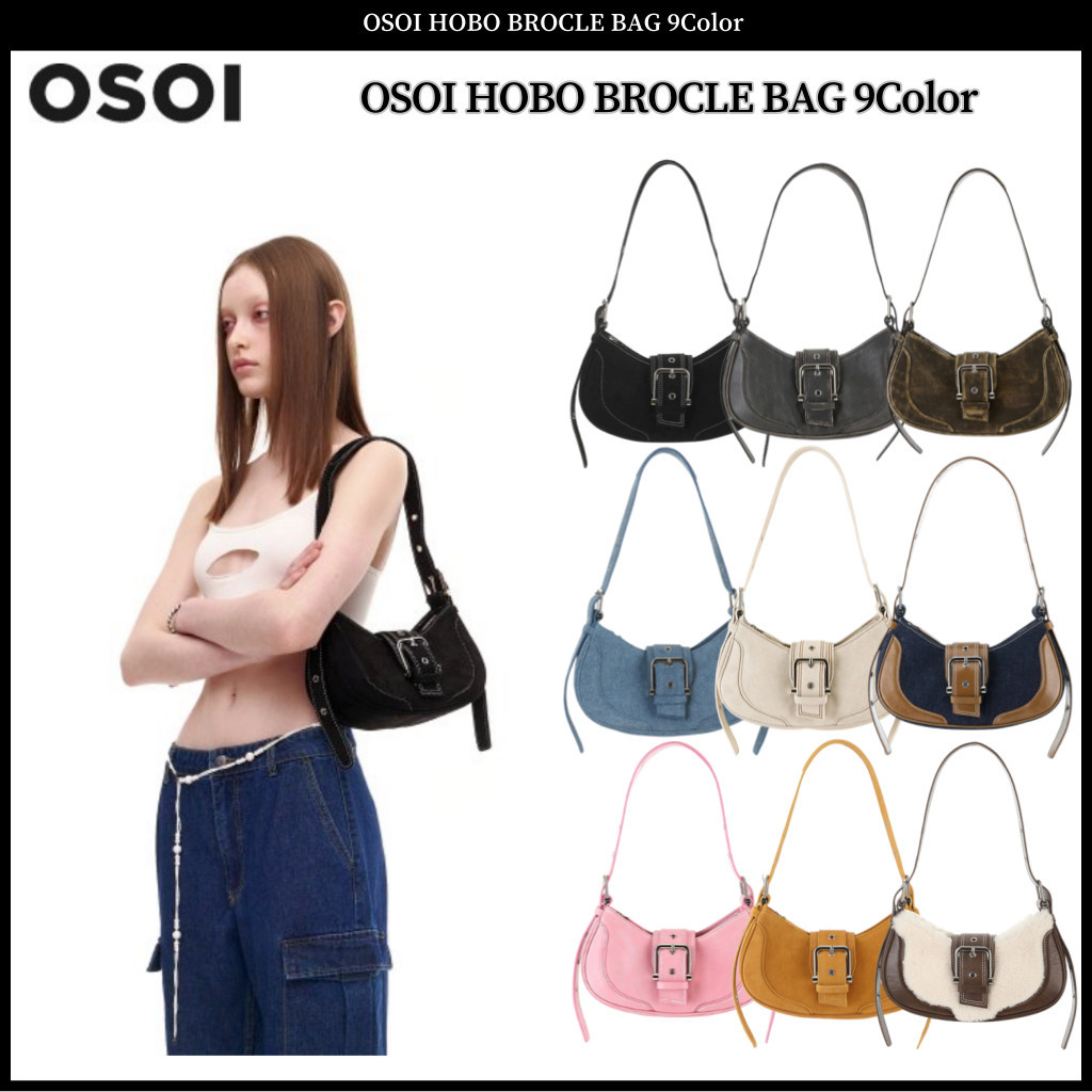 Osoi HOBO BROCLE Y2K กระเป๋า 9 สี