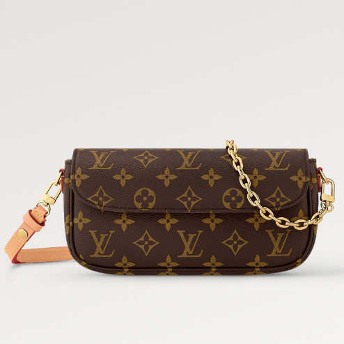 [พรีออเดอร์] Lv IVY WALLET ON CHAIN EDZW